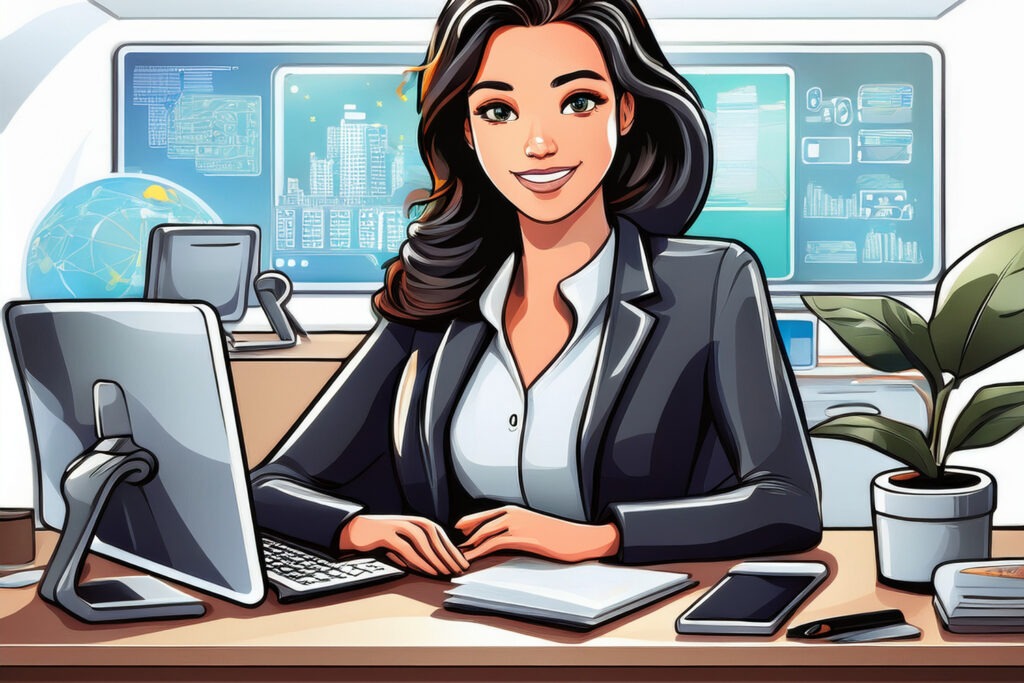 externes Büro, Schriftverkehr, Papierkram, virtuelle Sekretärin, Assistentin, Korrespondenz